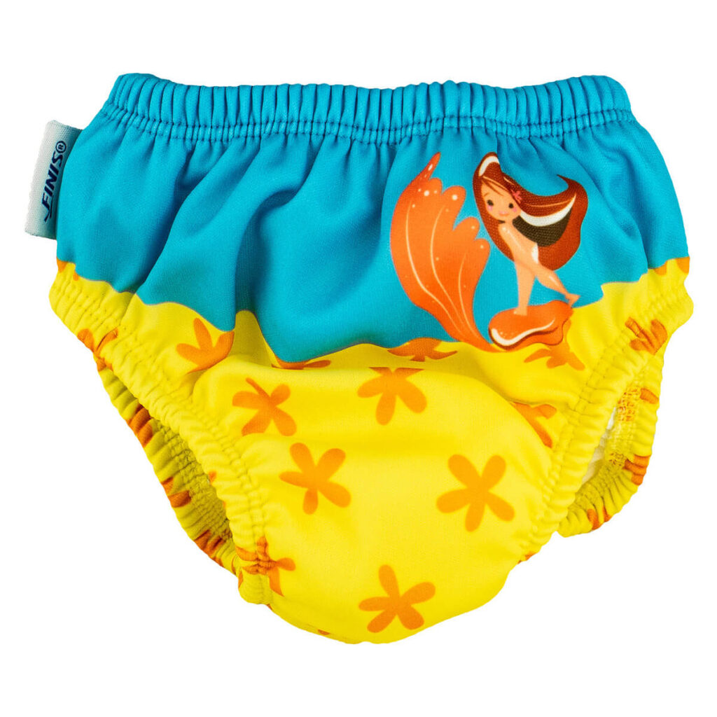 Best Diaper for Swim Lessons: Finis Swim Diapers mermaid