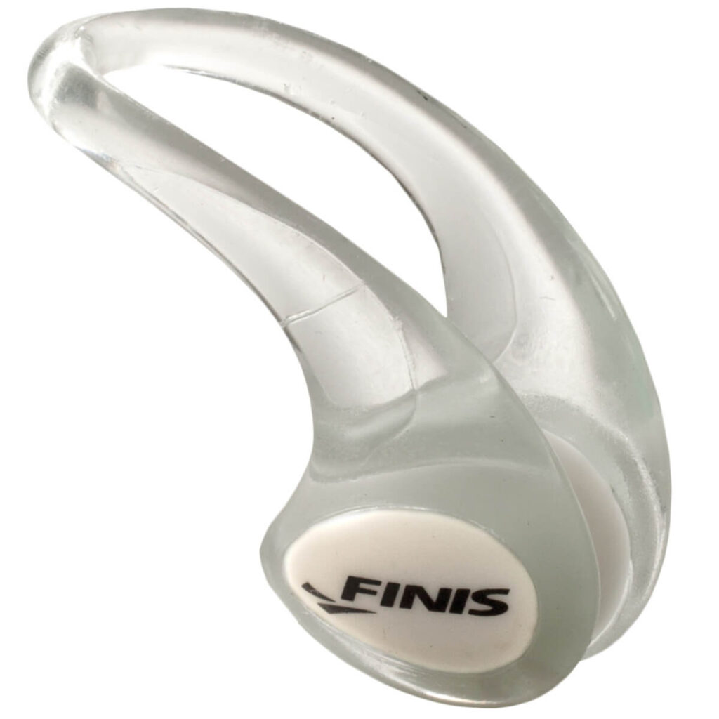 Best Comfort Nose Clip for Swimming: Finis Nylon Nose Clip white