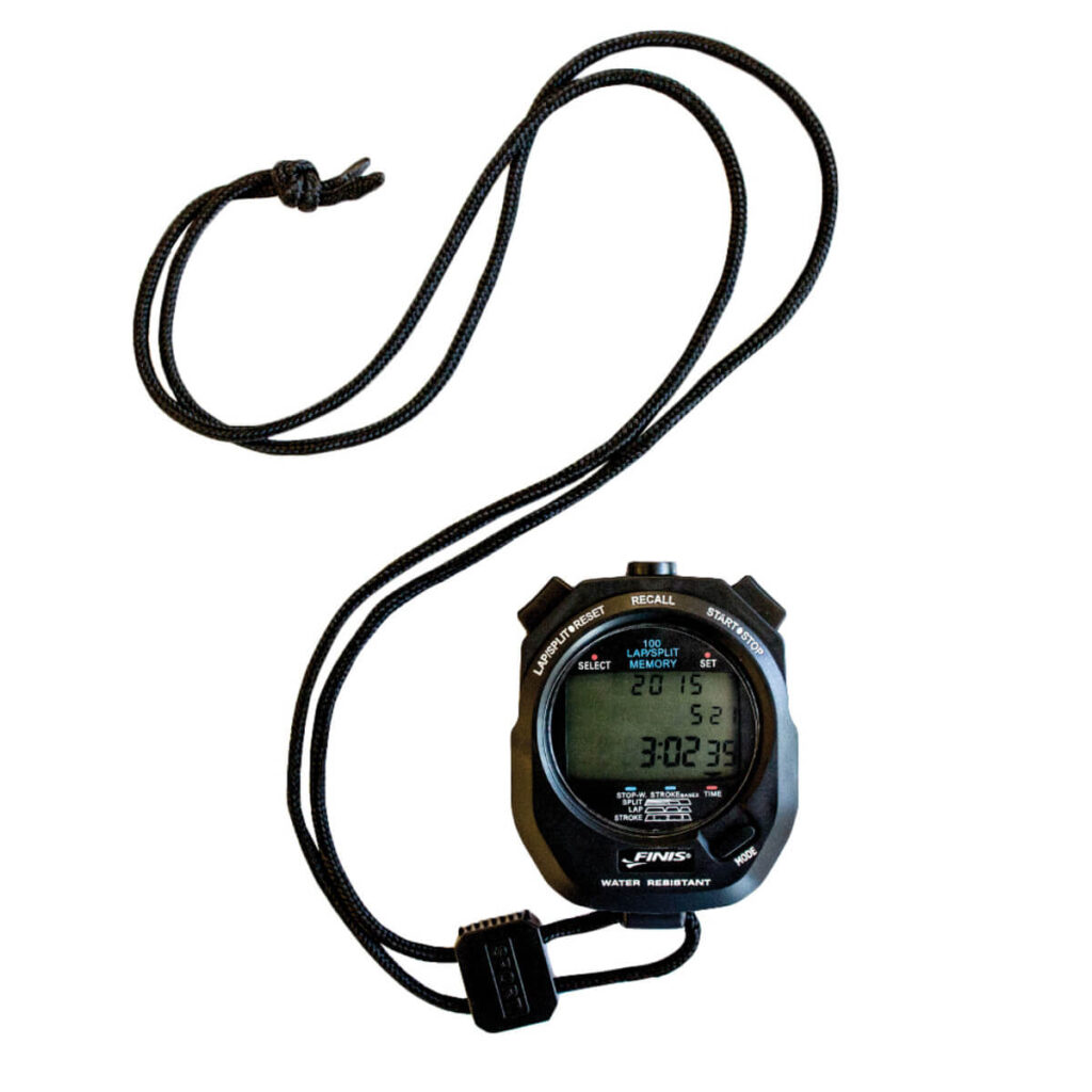 Best Overall Stopwatch for Swimming: Finis Stopwatch Black