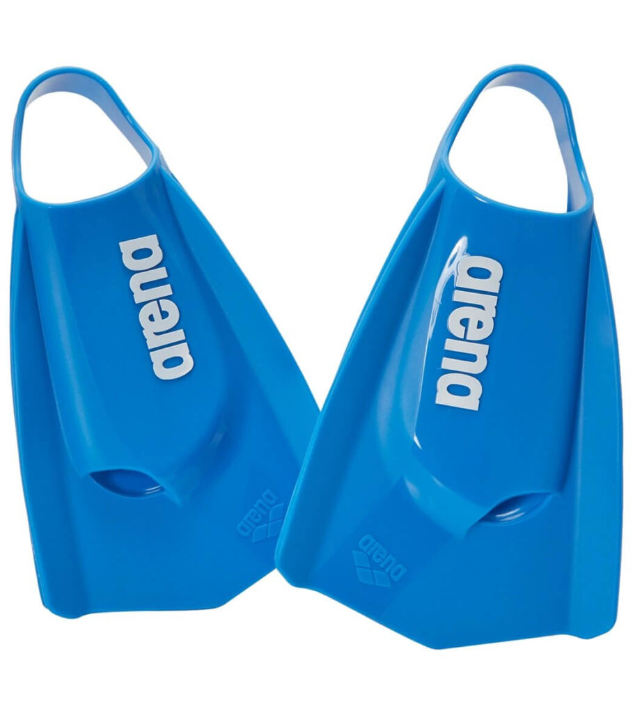 BEST OVERALL FINS FOR LAP SWIMMING: Arena Powerfin Pro Blue