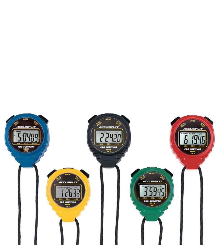 Best Basic Stopwatch for Swimming: Accusplit Pro Survivor A601X Stopwatch Multi Color