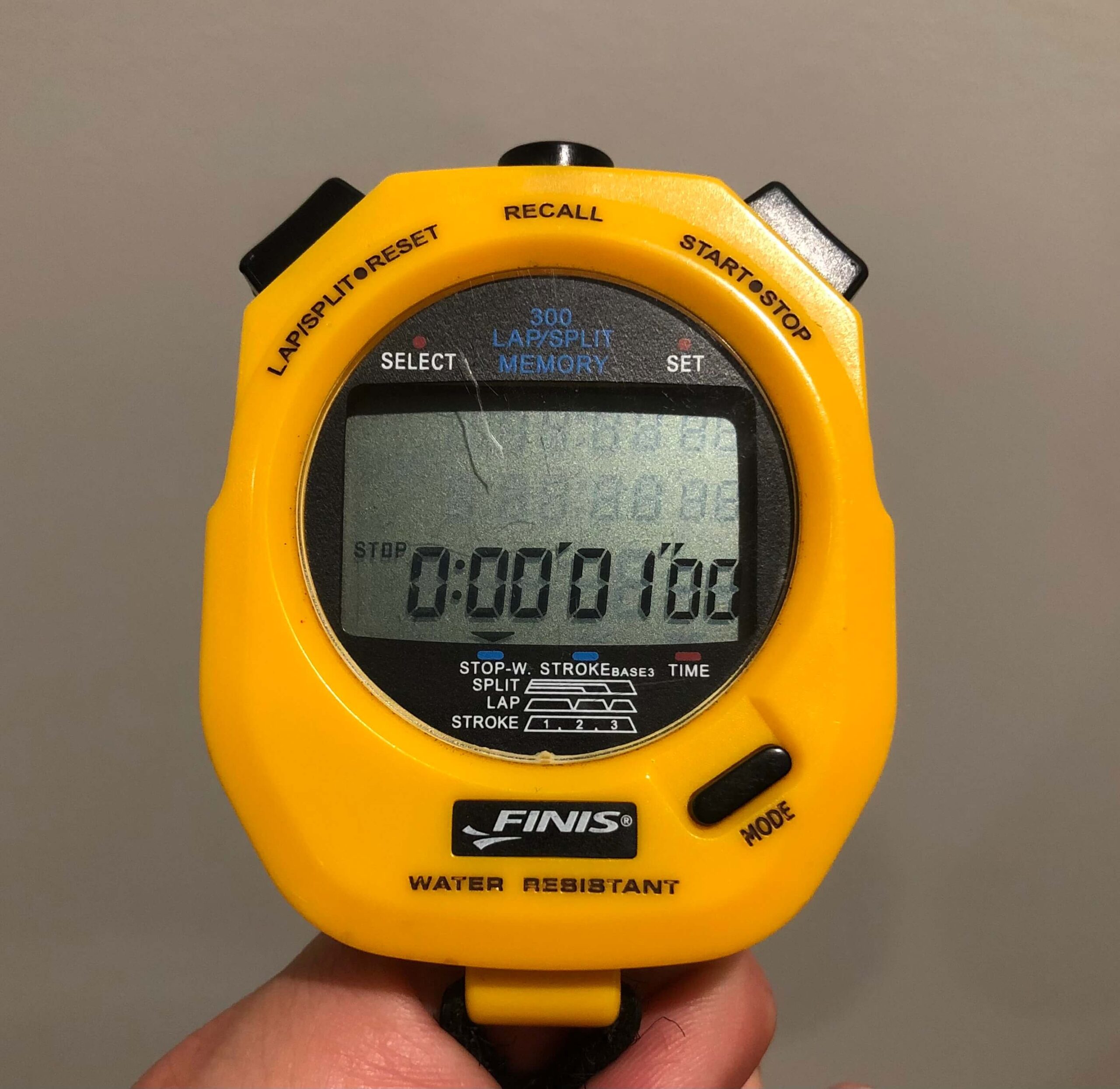 Finis 3X300M Stopwatch Swimming Coaching 