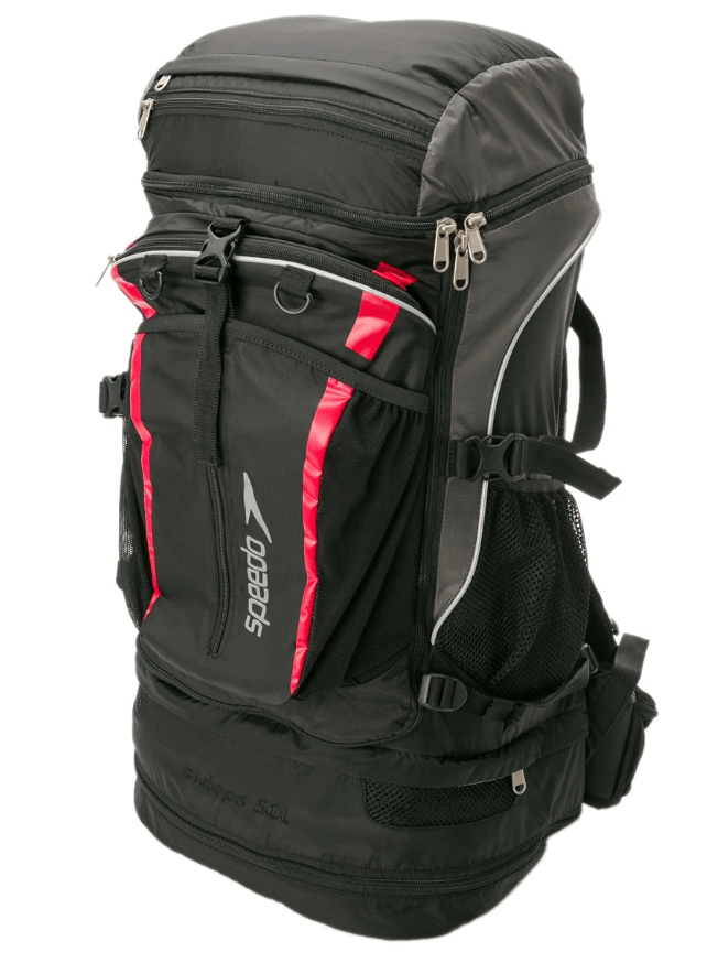 Best Swim Bag to Hold A Large Amount of Equipment: Speedo Tri Clops Backpack right