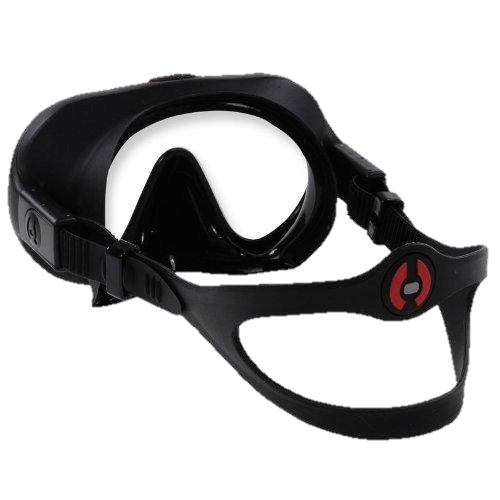 Best Freediving Snorkel Mask: Hollis M1 Snorkel Mask back
