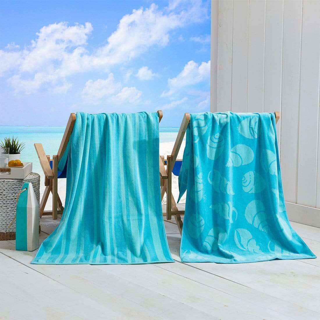 Great Bay Home Cotton Velour Towel