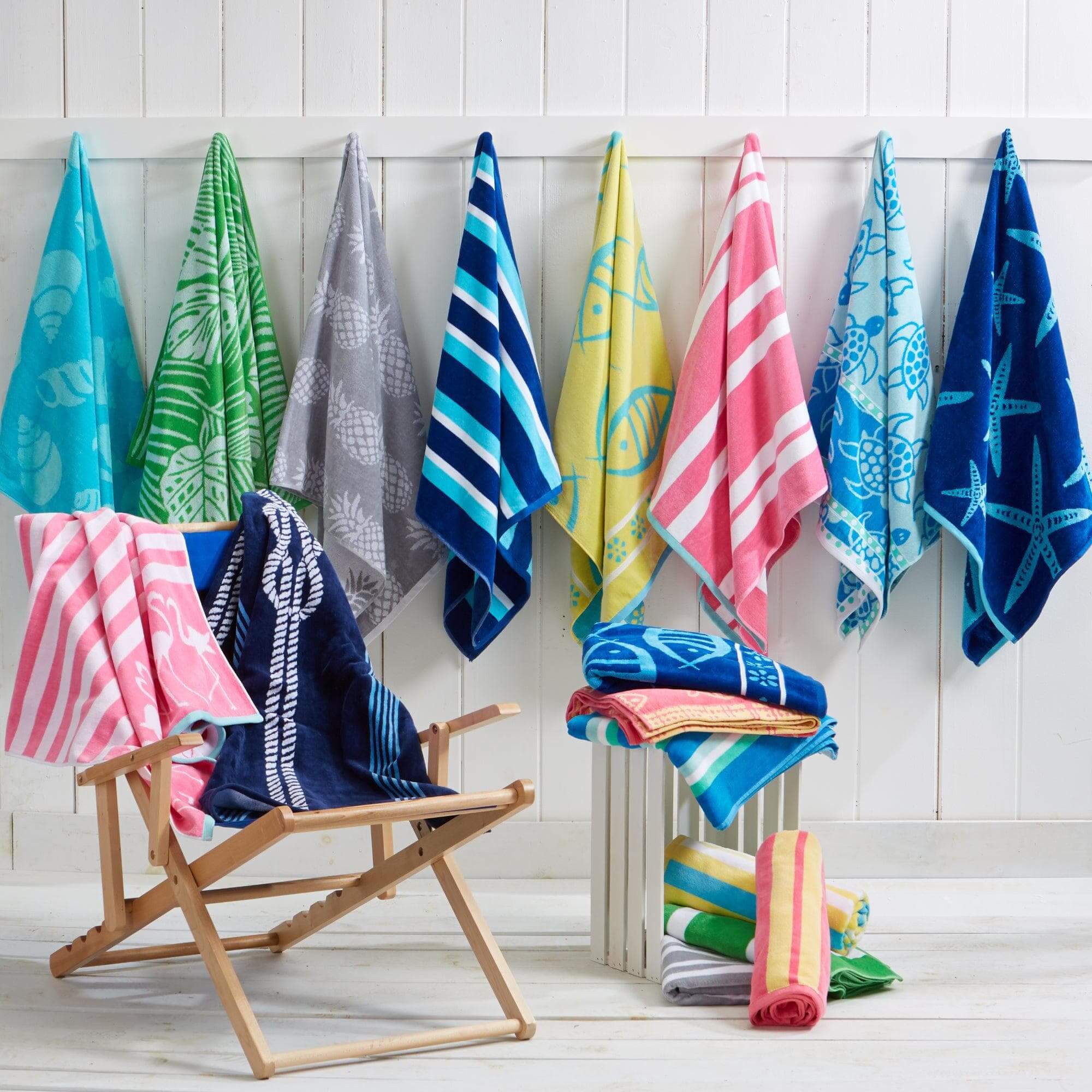 Great Bay Home Cotton Velour Towel Assortment
