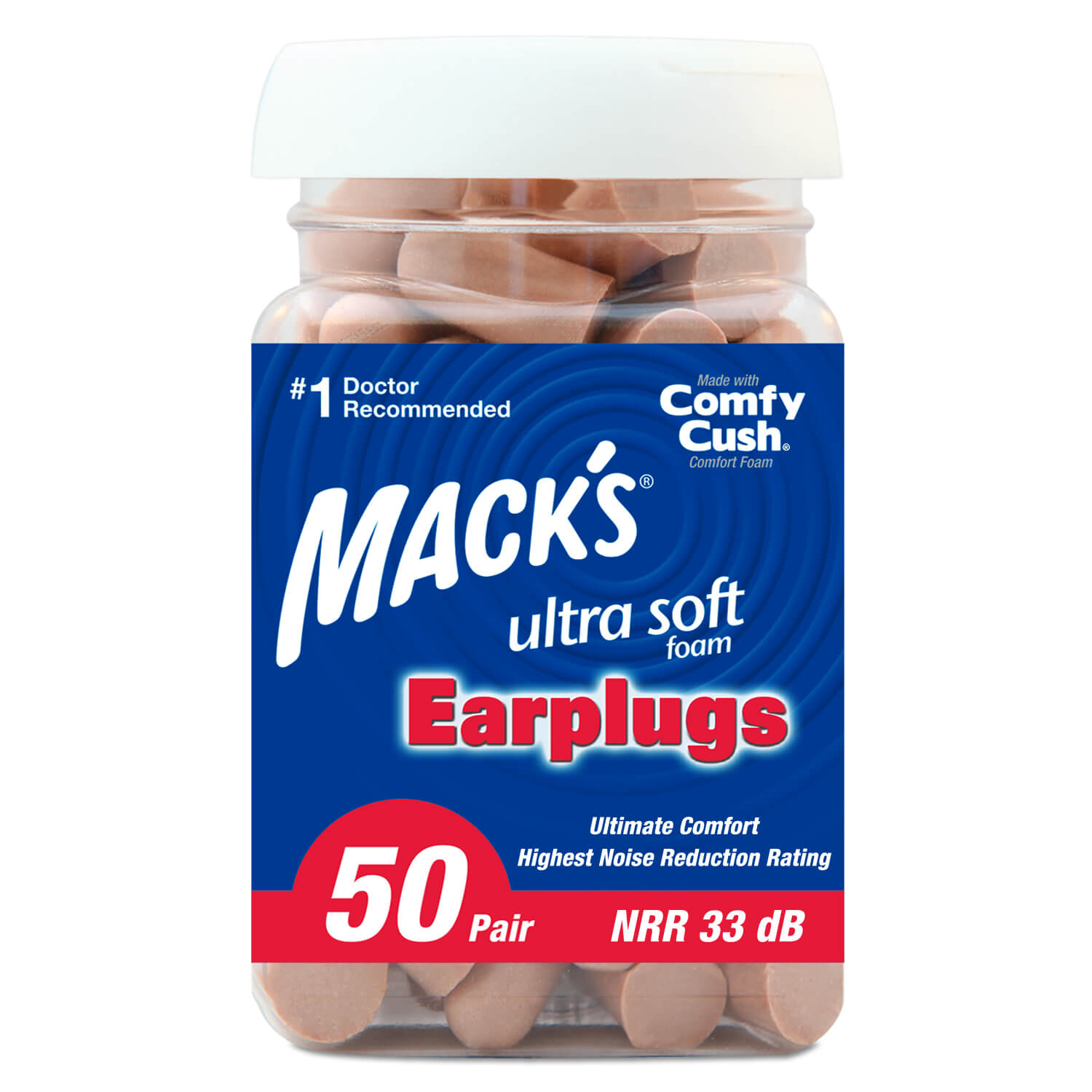 THE BEST OVERALL EARPLUGS FOR SLEEPING: Mack's Ultra Soft Foam Earplugs