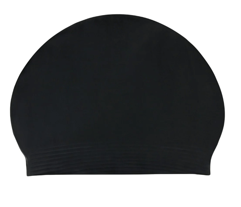 Sporti Latex Swim Cap Black