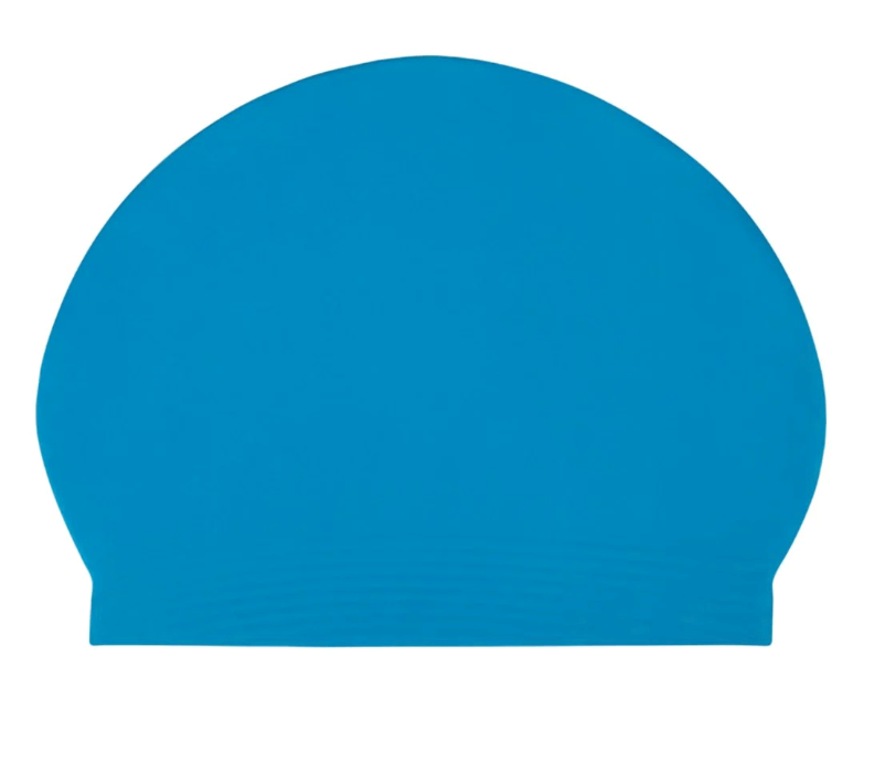Sporti Latex Swim Cap Blue