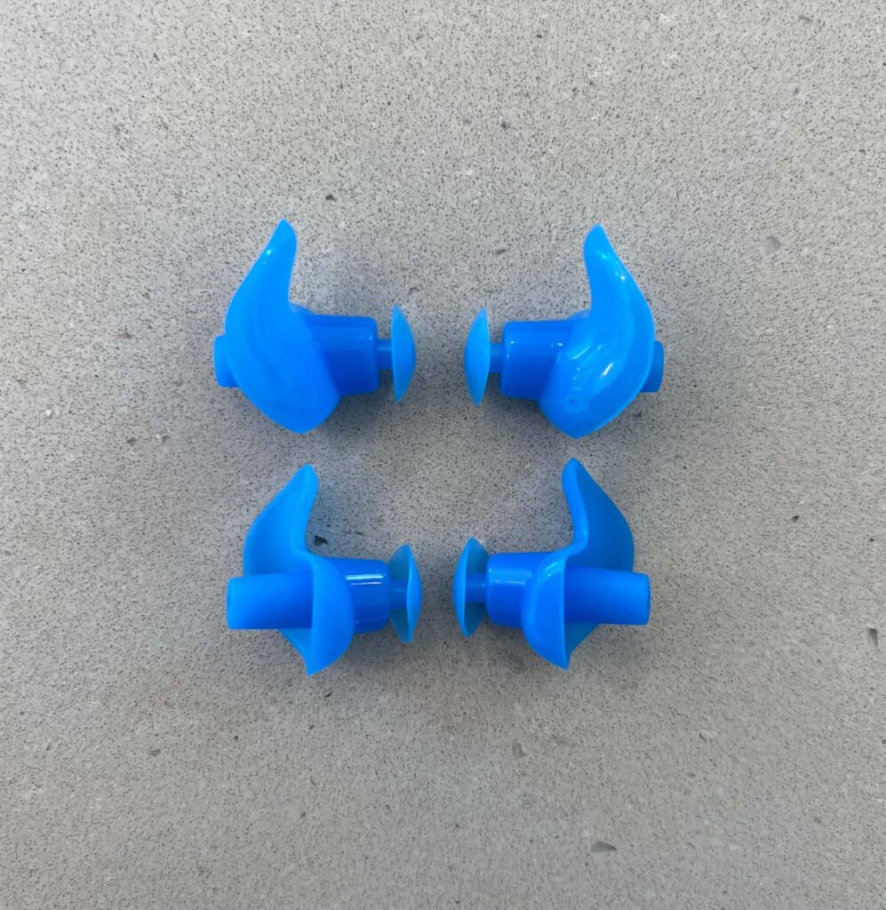 Hearprotek Swim Earplugs out of case